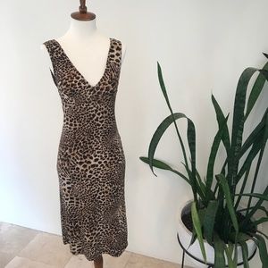 BCBG Beautiful Leopard Dress